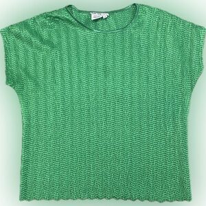 Vintage Green Silky Top